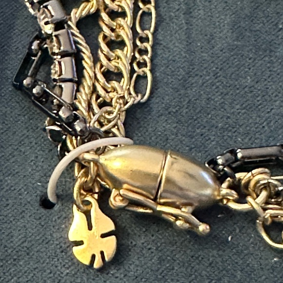 Lucky Brand multi strand chain bracelet. In original packaging - Picture 4 of 7